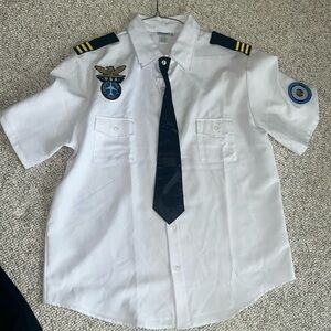 Men’s airport Security Halloween costume top-size XL